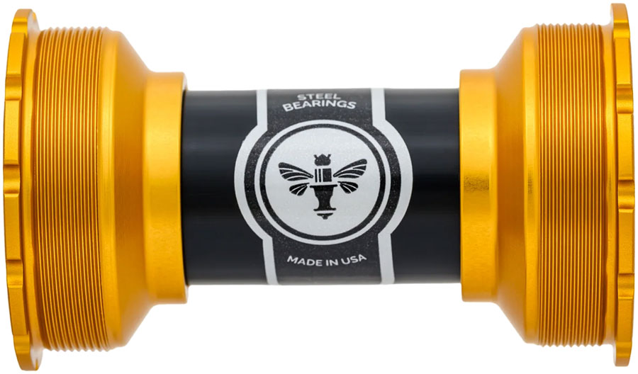 Chris King ThreadFit T47 24i Bottom Bracket - T47, 50th Anniversary Matte Gold MPN: ACY2 UPC: 841529278330 Bottom Brackets ThreadFit T47 24i Bottom Bracket