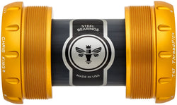 Chris King ThreadFit T47 30x Bottom Bracket - T47, 50th Anniversary Matte Gold MPN: AFY2 UPC: 841529277784 Bottom Brackets ThreadFit T47 30x Bottom Bracket