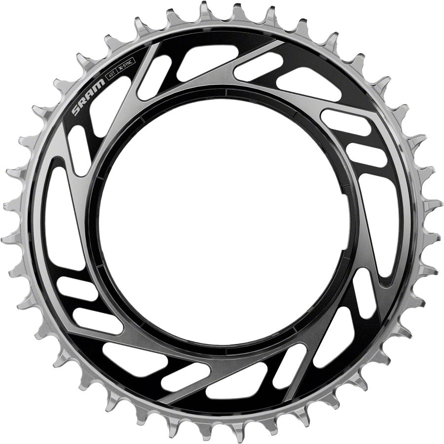 SRAM RED XPLR X-Sync Thread Mount Chainring -  44t, 12/13-Speed, Thread Mount (For RED XPLR AXS PM Spider), 6.5mm