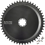 Wolf Tooth Aero Direct Mount Chainring - 50t, Direct Mount SRAM 8-Bolt, Drop-Stop B, Black MPN: SDM8-R-B-06P-50A UPC: 812719029384 Chainring Aero Direct Mount SRAM 8-Bolt Chainring