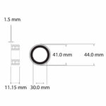 Wheels Manufacturing BB86 to 30MM ABEC-3 Sealed Bearing MPN: BB86-30MM UPC: 811079021830 Cartridge Bearing ABEC-3