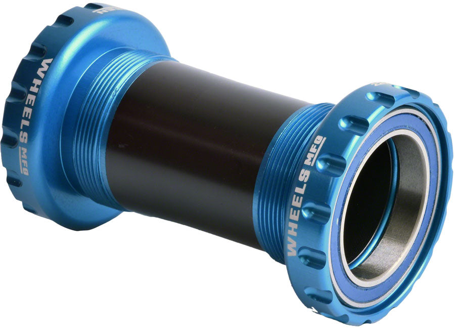 Wheels Manufacturing BSA Bottom Bracket - DUB Spindle, ABEC 3, Teal MPN: BB-BSA29-BB-5 UPC: 811079028181 Bottom Brackets BSA Bottom Bracket