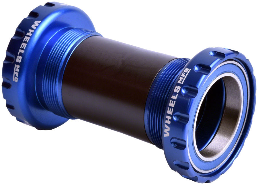 Wheels Manufacturing BSA Bottom Bracket - DUB Spindle, ABEC 3, Blue MPN: BB-BSA29-BB-6 UPC: 811079028198 Bottom Brackets BSA Bottom Bracket