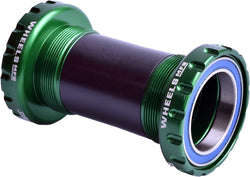 Wheels Manufacturing BSA Bottom Bracket - DUB Spindle, ABEC 3, Green MPN: BB-BSA29-BB-9 UPC: 811079028211 Bottom Brackets BSA Bottom Bracket