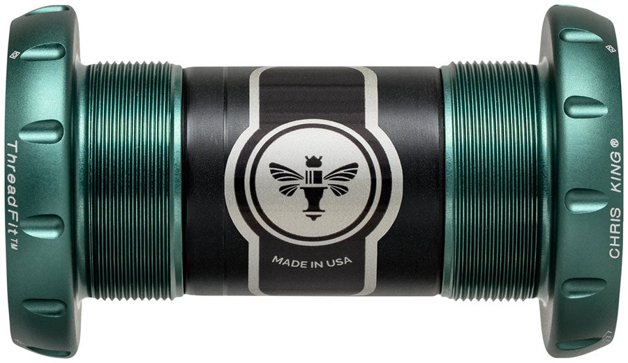 Chris King ThreadFit 30 Bottom Bracket - English, Matte Jade, Ceramic