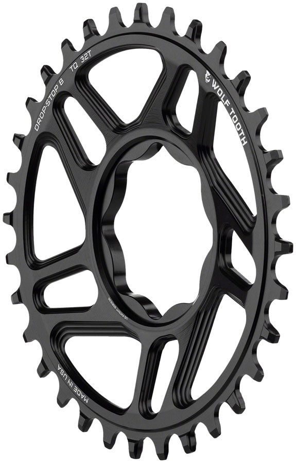 Wolf Tooth Trek TQ Direct Mount Chainring - Drop-Stop B, 30T, Black MPN: TQ-30-B UPC: 810006807080 eBike Chainrings and Sprockets Trek TQ Direct Mount Ebike Chainring