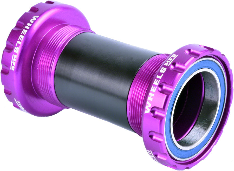 Wheels Manufacturing BSA 30 Bottom Bracket - English (BSA) Frame Interface, ABEC-3 Bearings, For 30mm Spindle, Purple MPN: BB-BSA30-BB-7 UPC: 810124712365 Bottom Brackets BSA 30 Bottom Bracket