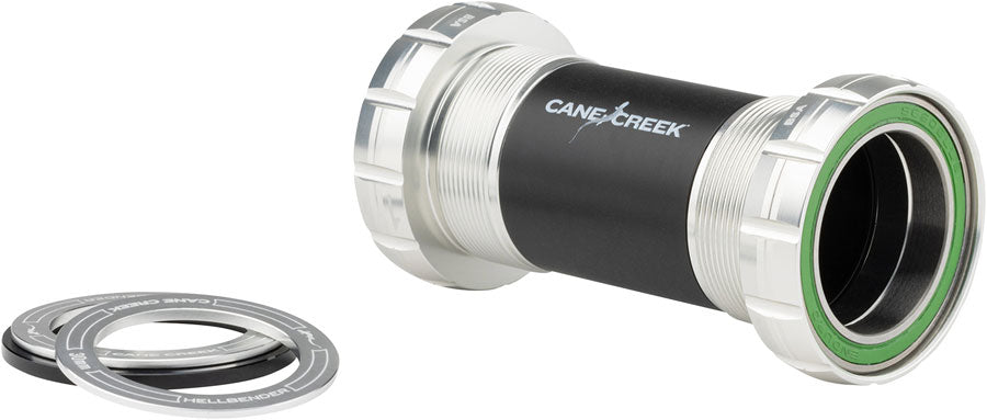 Cane Creek Hellbender 70 Bottom Bracket - English, For DUB Spindle, Silver MPN: BAI0156S UPC: 840226105888 Bottom Brackets Hellbender 70 Bottom Bracket