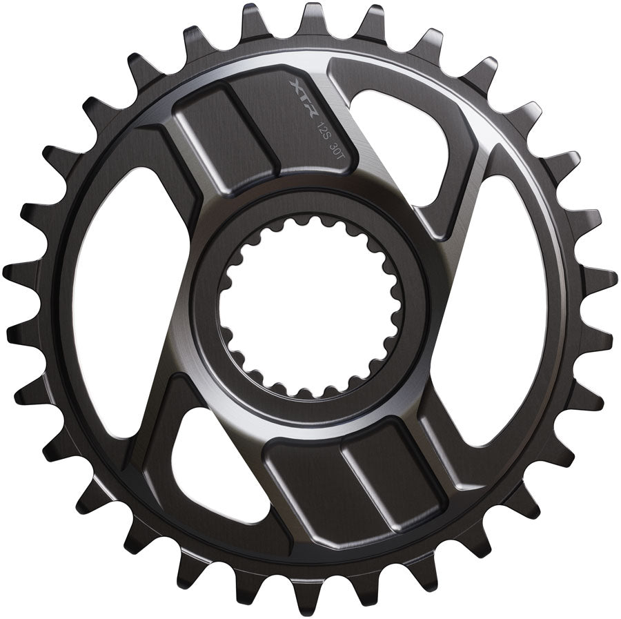 Shimano XTR SM-CRM96 1x Direct Mount Chainring - 30t, Shimano Direct Mount, For 12-Speed HG+ Chain, Fits M9200 and M9220