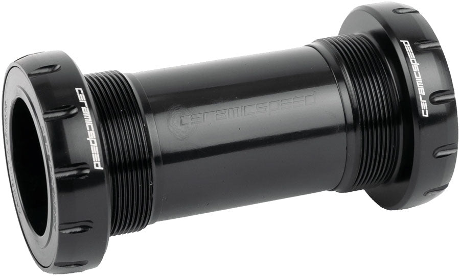 CeramicSpeed BB ALPHA Bottom Bracket - English/BSA, 68mm, For SRAM DUB Spindle, Gravel, Black MPN: 115519 Bottom Brackets BB ALPHA English Gravel Bottom Bracket
