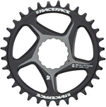 RaceFace Direct Mount Wide Chainring - 34t, DM CINCH, For Shimano 12-Speed HG+ Compatible Chain, Black - Direct Mount Chainrings - Direct Mount Wide CINCH Chainring