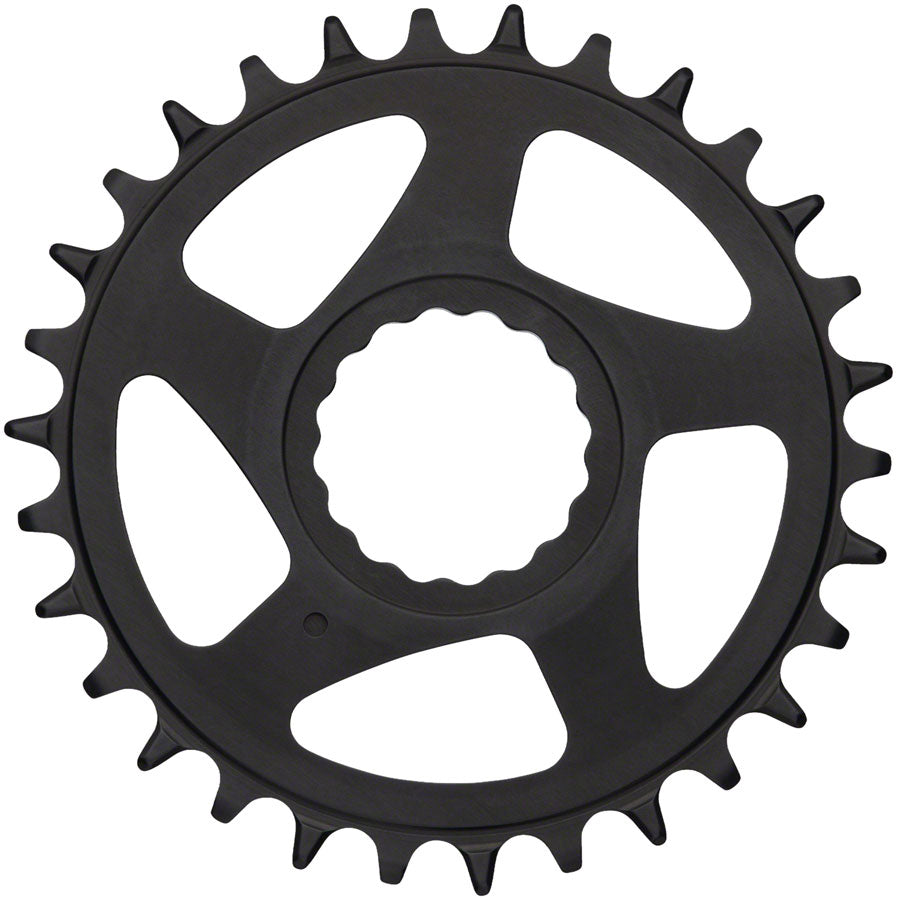 RaceFace Direct Mount Wide Chainring - 32t, DM CINCH, For Shimano 12-Speed HG+ Compatible Chain, Black - Direct Mount Chainrings - Direct Mount Wide CINCH Chainring