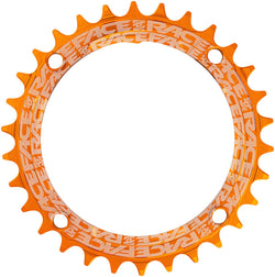 RaceFace 1x Narrow Wide Chainring - 30t, 104 BCD, 10-12-Speed, 7075 Aluminum, Orange - Chainring - Narrow Wide Chainring