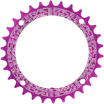 RaceFace 1x Narrow Wide Chainring - 30t, 104 BCD, 10-12 Speed, 7075 Aluminum, Purple - Chainring - Narrow Wide Chainring