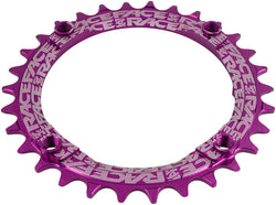 RaceFace 1x Narrow Wide Chainring - 30t, 104 BCD, 10-12 Speed, 7075 Aluminum, Purple MPN: RNW104X30PUR UPC: 821973329895 Chainring Narrow Wide Chainring