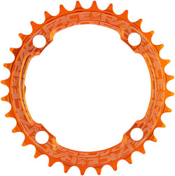 RaceFace 1x Narrow Wide Chainring - 32t, 104 BCD, 10-12 Speed, 7075 Aluminum, Orange - Chainring - Narrow Wide Chainring