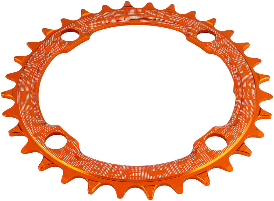 RaceFace 1x Narrow Wide Chainring - 32t, 104 BCD, 10-12 Speed, 7075 Aluminum, Orange - Chainring - Narrow Wide Chainring