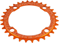 RaceFace 1x Narrow Wide Chainring - 32t, 104 BCD, 10-12 Speed, 7075 Aluminum, Orange - Chainring - Narrow Wide Chainring