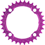 RaceFace 1x Narrow Wide Chainring - 32t, 104 BCD, 10-12 Speed, 7075 Aluminum, Purple - Chainring - Narrow Wide Chainring