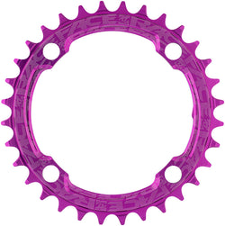 RaceFace 1x Narrow Wide Chainring - 32t, 104 BCD, 10-12 Speed, 7075 Aluminum, Purple - Chainring - Narrow Wide Chainring