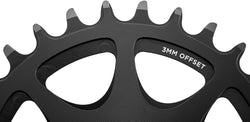 Cane Creek Direct Mount Chainring - 32t, 8-Bolt Direct Mount, 3mm Offset, Black - Direct Mount Chainrings - 8-Bolt Direct Mount Chainring