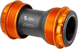 Wolf Tooth T47 External Bottom Bracket - T47 External, 68/73mm, For 30mm Spindle, Orange MPN: WBB-T47E-30-ORG UPC: 810159402613 Bottom Brackets T47 External Bottom Brackets