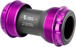 Wolf Tooth T47 External Bottom Bracket - T47 External, 68/73mm, For 30mm Spindle, Ultraviolet Purple MPN: WBB-T47E-30-PRU UPC: 810159402620 Bottom Brackets T47 External Bottom Brackets