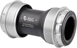 Wolf Tooth T47 External Bottom Bracket - T47 External, 68/73mm, For 30mm Spindle, Raw Silver MPN: WBB-T47E-30-RSIL UPC: 810159402637 Bottom Brackets T47 External Bottom Brackets