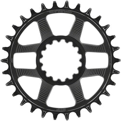 e*thirteen Helix R Chainring - 30t, 11/12-Speed, 52/55mm Flip Flop CL, 3.5mm Offset, e*thirteen DM, Black MPN: CR4HRA-141 Direct Mount Chainrings Helix R e*thirteen Direct Mount Chainring