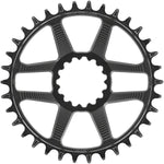 e*thirteen Helix R Chainring - 34t, 11/12-Speed, 52/55mm Flip Flop CL, 3.5mm Offset, e*thirteen DM, Black - Direct Mount Chainrings - Helix R e*thirteen Direct Mount Chainring