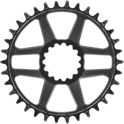 e*thirteen Helix R Chainring - 34t, 11/12-Speed, 52/55mm Flip Flop CL, 3.5mm Offset, e*thirteen DM, Black - Direct Mount Chainrings - Helix R e*thirteen Direct Mount Chainring