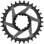 e*thirteen Helix R Chainring - 30t, 11/12-Speed, 3mm Offset, SRAM 3-Bolt DM, Black MPN: CR4HRA-145 Direct Mount Chainrings Helix R SRAM 3-Bolt Direct Mount Chainring