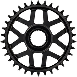 e*thirteen Helix Race e*spec  Chainring - Bosch Gen4 Direct Mount, 13mm Offset, 32T, 11/12 Speed, Black MPN: CR5ERA-100 eBike Chainrings and Sprockets Helix Race E*Spec Bosch Gen 4 Aluminum Chainring