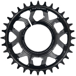 e*thirteen Helix Race e*spec  Chainring - Kenevo/Levo SL 1.1, -4mm offset, 32T, 11/12 Speed, Black MPN: CR5HRA-122 eBike Chainrings and Sprockets Helix Race E*Spec Kenevo Levo Aluminum Chainring