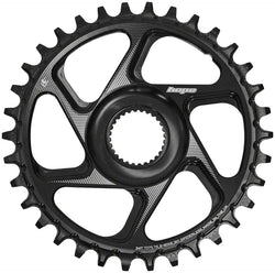 Hope Spiderless Chainring -  34T, R22,  Ebike,  Bosch,  Black MPN: RR34EBOSP22N eBike Chainrings and Sprockets Bosch Gen 4 Spiderless eBike Chainring