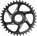 Hope Spiderless Chainring -  36T, R22,  Ebike,  Shimano,  Black MPN: RR36ESHSP22N eBike Chainrings and Sprockets Shimano Spiderless eBike Chainring