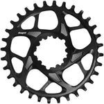 Hope Spiderless Retainer Chainring - 34t, SRAM Direct Mount, 3mm Offset, R22 Black MPN: RR34SR3SP22N Direct Mount Chainrings Spiderless SRAM Direct Mount Retainer Chainring