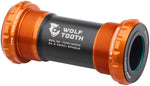 Wolf Tooth Bottom Bracket - English (BSA), 68/73mm, For 24mm Spindle, Orange MPN: WBB-BSA-24-ORG UPC: 810159401272 Bottom Brackets English (BSA) Bottom Brackets