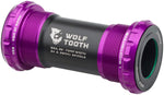 Wolf Tooth Bottom Bracket - English (BSA), 68/73mm, For 24mm Spindle, Ultraviolet Purple MPN: WBB-BSA-24-PRU UPC: 810159401289 Bottom Brackets English (BSA) Bottom Brackets