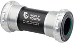 Wolf Tooth Bottom Bracket - English (BSA), 68/73mm, For 24mm Spindle, Raw Silver MPN: WBB-BSA-24-RSIL UPC: 810159401296 Bottom Brackets English (BSA) Bottom Brackets