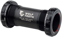 Wolf Tooth Bottom Bracket - English (BSA), 68/73mm, For 30mm Spindle, Black MPN: WBB-BSA-30-BLK UPC: 810159401340 Bottom Brackets English (BSA) Bottom Brackets