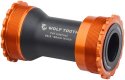 Wolf Tooth Bottom Bracket - T47 Inboard, 85.5/92mm, For 24mm Spindle, Orange MPN: WBB-T47I-24-ORG UPC: 810159401395 Bottom Brackets T47 Internal Bottom Brackets