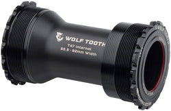 Wolf Tooth Bottom Bracket - T47 Inboard, 85.5/92mm, For 30mm Spindle, Black MPN: WBB-T47I-30-BLK UPC: 810159401463 Bottom Brackets T47 Internal Bottom Brackets