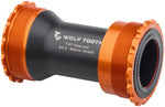 Wolf Tooth Bottom Bracket - T47 Inboard, 85.5/92mm, For 30mm Spindle, Orange MPN: WBB-T47I-30-ORG UPC: 810159401470 Bottom Brackets T47 Internal Bottom Brackets