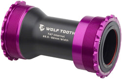Wolf Tooth Bottom Bracket - T47 Inboard, 85.5/92mm, For 30mm Spindle, Ultraviolet Purple MPN: WBB-T47I-30-PRU UPC: 810159401487 Bottom Brackets T47 Internal Bottom Brackets