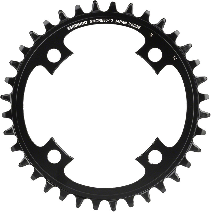 Shimano SM-CRE80-12 eBike Chainring - 36t, SM-CRE80-12-B - eBike Chainrings and Sprockets - STEPS SM-CRE61/70/80 Chainring