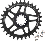 Wolf Tooth Elliptical Direct Mount Chainring - 30t, SRAM 8-Bolt DM, 3mm Offset, Drop-Stop ST, Requires HG+ Chain, Black MPN: SDM8-V-S-03P-30 UPC: 810159402828 Direct Mount Chainrings Elliptical 8-Bolt Direct Mount Chainring for Hyperglide+ Chain