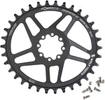 Wolf Tooth Elliptical Direct Mount Chainring - 34t, SRAM 8-Bolt DM, 3mm Offset, Drop-Stop ST, Requires HG+ Chain, Black MPN: SDM8-V-S-03P-34 UPC: 810159402842 Direct Mount Chainrings Elliptical 8-Bolt Direct Mount Chainring for Hyperglide+ Chain