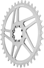 Wolf Tooth Direct Mount Chainring - 38t, SRAM Direct Mount, Drop-Stop B, For SRAM 8-Bolt Cranksets, 6mm Offset, Raw - Direct Mount Chainrings - SRAM 8-Bolt Direct Mount Chainrings