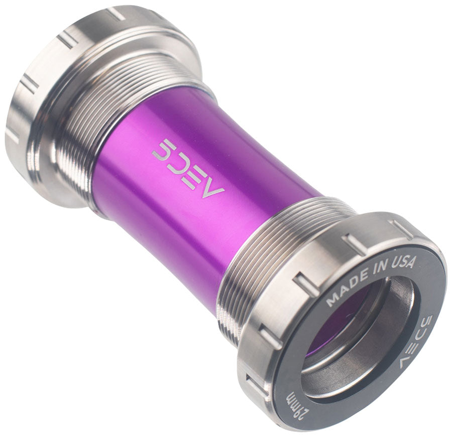 5DEV Titanium BSA Bottom Bracket - English, 68/73mm, For 29mm Spindle MPN: BT29-51 UPC: 850058721903 Bottom Brackets Titanium Bottom Brackets